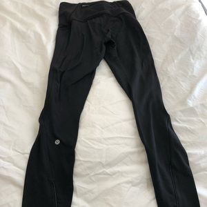 Lululemon Fast as Fleece tights size 4